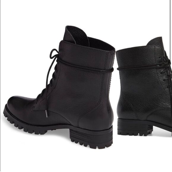 Splendid Long Laces Combat boots Size 8 D19 - Picture 2 of 10